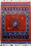 DOBAG Oriental Rug. Hand spun, hand carded wool and vegetable dyes.