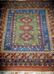 DOBAG Oriental Rug. Hand spun, hand carded wool and vegetable dyes.