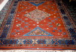 DOBAG Oriental Rug. Hand spun, hand carded wool and vegetable dyes.
