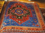 DOBAG Oriental Rug. Hand spun, hand carded wool and vegetable dyes.