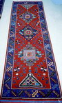 DOBAG Oriental Rug. Hand spun, hand carded wool and vegetable dyes.