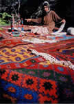 DOBAG weaver spinning wool.