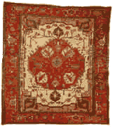 Antique Persian Heriz.