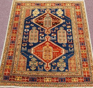 10KY118 Afghanistan Kazak 05'00"X06'05"