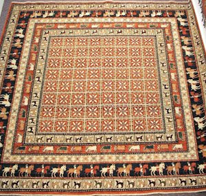 44K687 Afghanistan Pazyryk 09'05"X09'09"