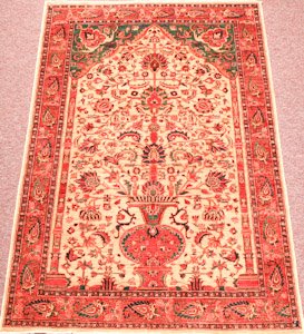 47A077 Afghanistan Kashan 04'04"X06'11"