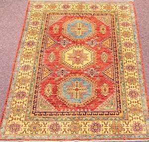 A5932 Afghanistan Kazak 04'10"X06'10"