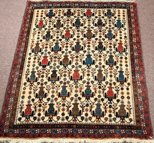 E1238 Persia (Iran) Afshar 05'03"X06'11"