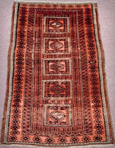 KZPJ522 Afghanistan Turkoman 02'10"X05'04"