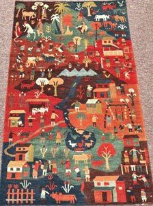 Z5734 Nepal-Tibet Gaon Naksha 03'01"X04'11"
