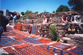 Freshly minted rugs from the DOBAG project in Turkey.