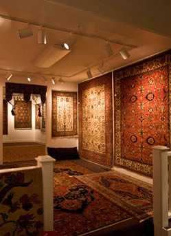 Our gallery of hand made Oriental rugs.