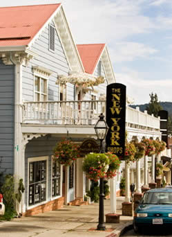 The Magic Carpet in downtown Nevada City. Fine hand made Oriental rugs.