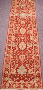 3KY198 Afghanistan Oushak 02'11"X18'01"