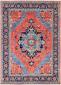 6UY1008 Afghanistan Heriz 09'11"X13'10"