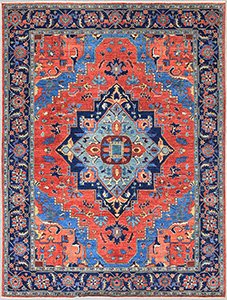 7UY71 Afghanistan Heriz 08'11"X11'10"
