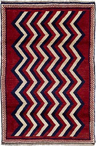 KZKAR305 Persia (Iran) Gabbeh 03'10"X05'09"