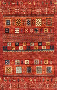 KZPN47 Afghanistan Gabbeh 02'08"X04'02"