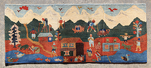 KZPP203 Nepal-Tibet Gaon Naksha 04'00"X01'08"