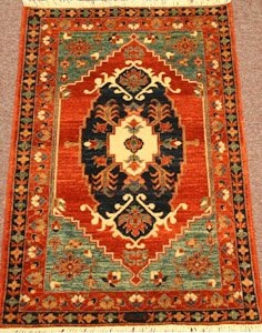 Q3803 Afghanistan Heriz 03'00"X04'09"