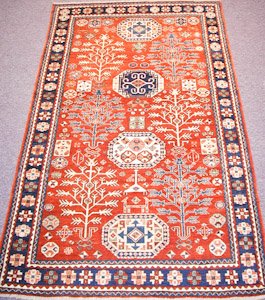 U4745 Afghanistan Kazak 05'00"X08'01"