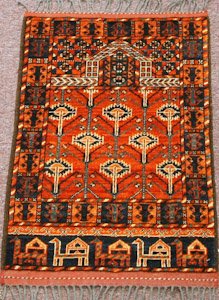 W5434 Afghanistan Turkoman 01'11"X02'10"