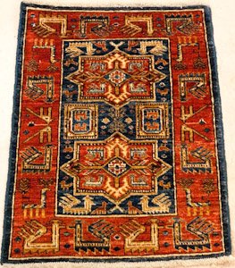 Y5654 Afghanistan Kazak 02'00"X02'10"