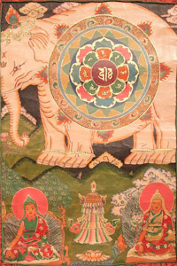 8008 Nepal Elephant with Mandala 01'08"X02'11"