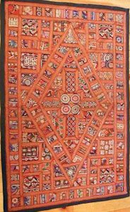 1300 India Wall Hanging