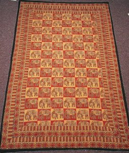 1665 India Block Print 04'08"X07'00"