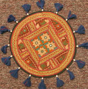 1668 India Wall Hanging 00'11"X00'11"