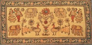 1699 India Wall Hanging 01'04"X02'10"