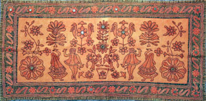 1700 India Wall Hanging 01'04"X02'10"