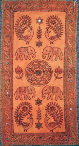 1701 India Wall Hanging 01'04"X02'10"