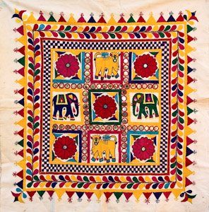 1777 India Chakla 02'10"X02'11"