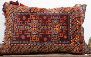 2208 Afghanistan Pillow 02'02"X03'04"