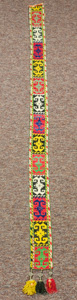 KZPJ759 Uzbek Tribal Weaving 00'03"X00'70"