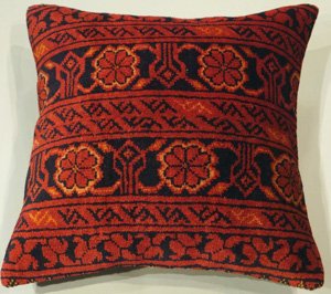 KZPP136 Afghanistan Pillow 01'04"X01'04"