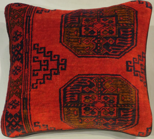 KZPP138 Afghanistan Pillow 01'04"X01'04"
