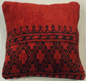 KZPP139 Afghanistan Pillow 01'04"X01'04"