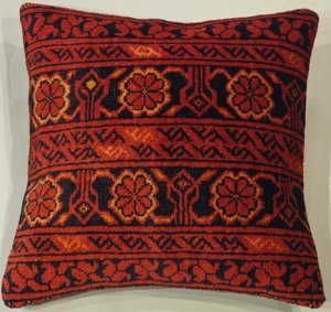 KZPP144 Afghanistan Pillow 01'04"X01'04"
