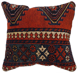 KZPP593 Persia (Iran) Pillow 00'17"X00'18"