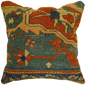 KZPP686 Persia (Iran) Pillow 00'17"X00'17"