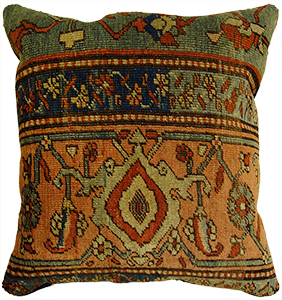 KZPP687 Persia (Iran) Pillow 00'17"X00'18"