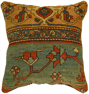 KZPP693 Persia (Iran) Pillow 00'17"X00'18"